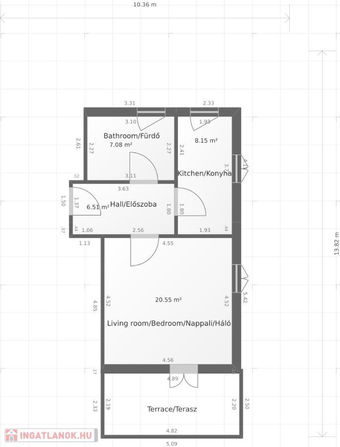 Bellevue Apartment With Ac & Heating & Terrace ブダペスト エクステリア 写真